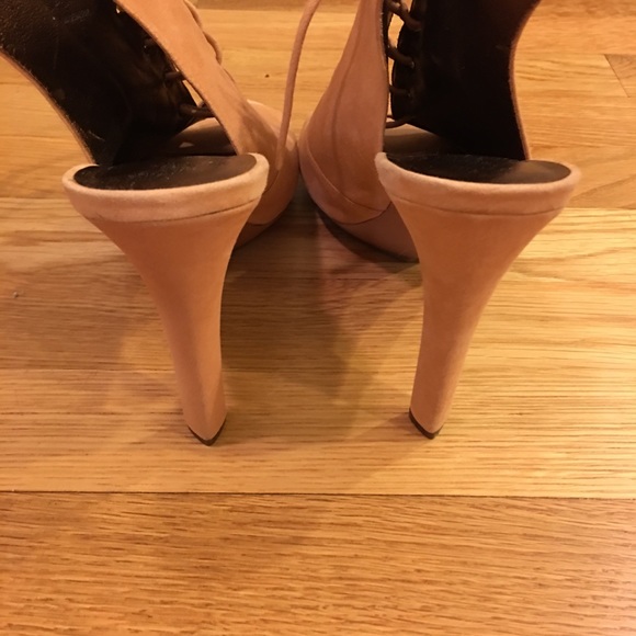 Diane vonFurstenberg Suede Open Toe Heels - Picture 7 of 7